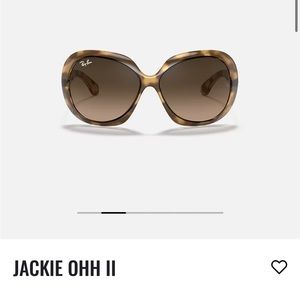 Jackie Ohh II Ray-Ban Sunglasses and case